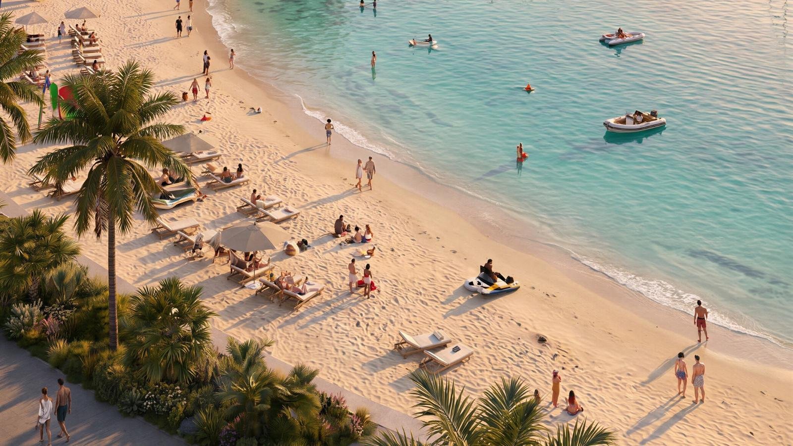 The Canopies at Yas Point community with landscaped walkways and resort-style amenities